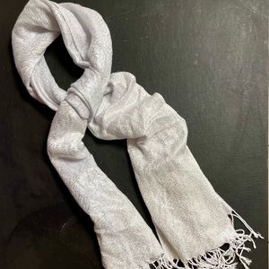 Charming Charlie Metallic Scarf